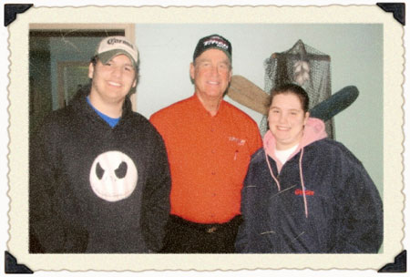 Katlin and Patrick with BASS Pro Guy Eaker